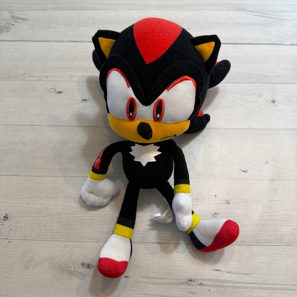 Sonic the Hedgehog black hedgehog‎ shadow plush
